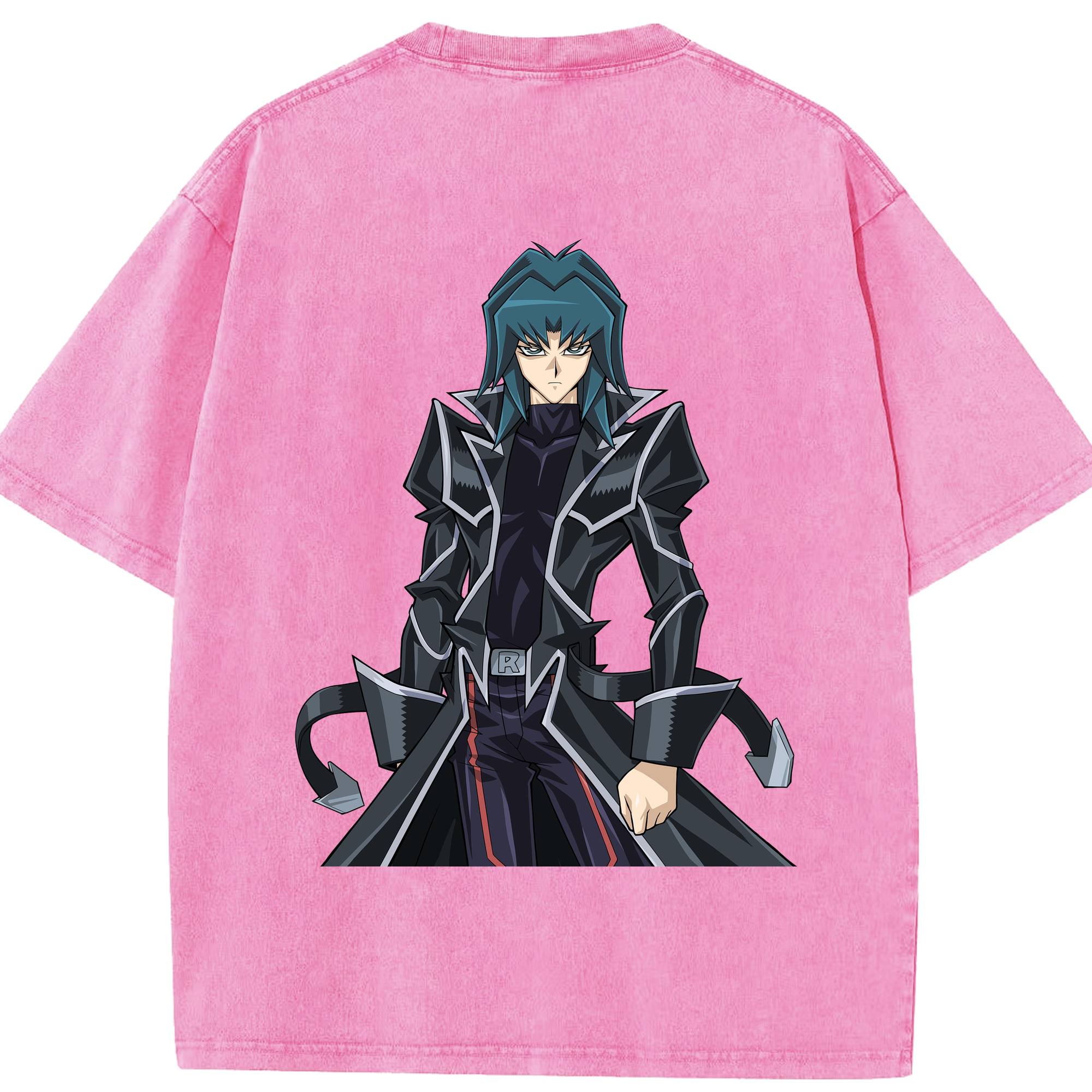 （画像用） 遊☆戯☆王 Yu-Gi-Oh! 綿100% ヴィンテージ風 半袖Tシャツ（背面プリント）